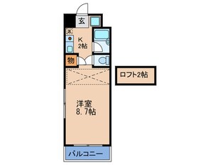 ＴＧＣ　ＮＯ１０北梅田の物件間取画像